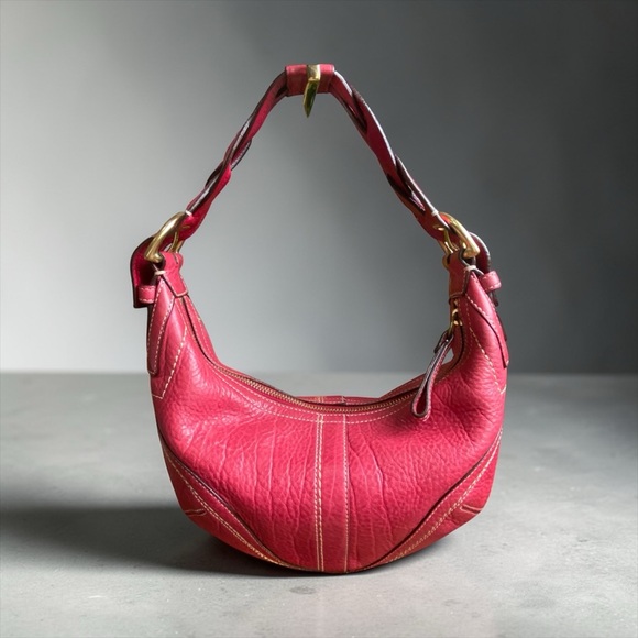 2006 Coach Soho Dylan Braided Strap in Bright Pink - Picture 3 of 17